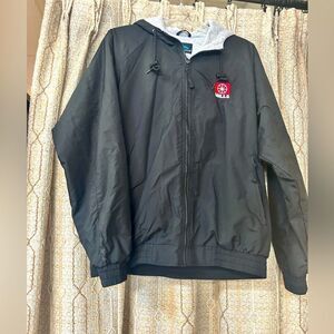 Tri- Mountain Ladies Size S Black Jacket With Mills